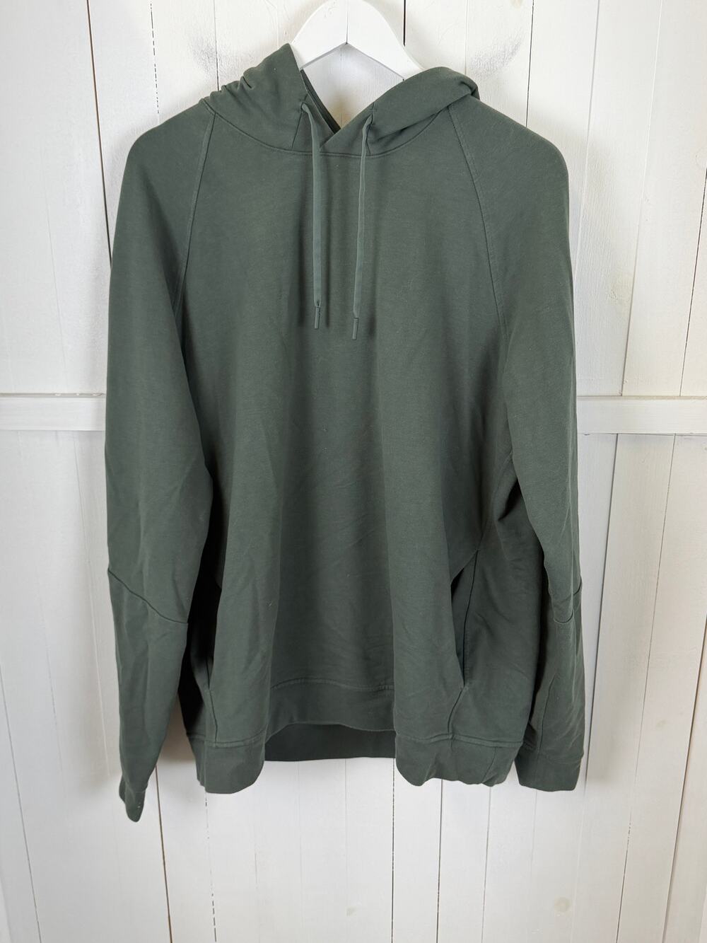 Lululemon Green Pullover Hoodie Menβs XL Cotton Nylon